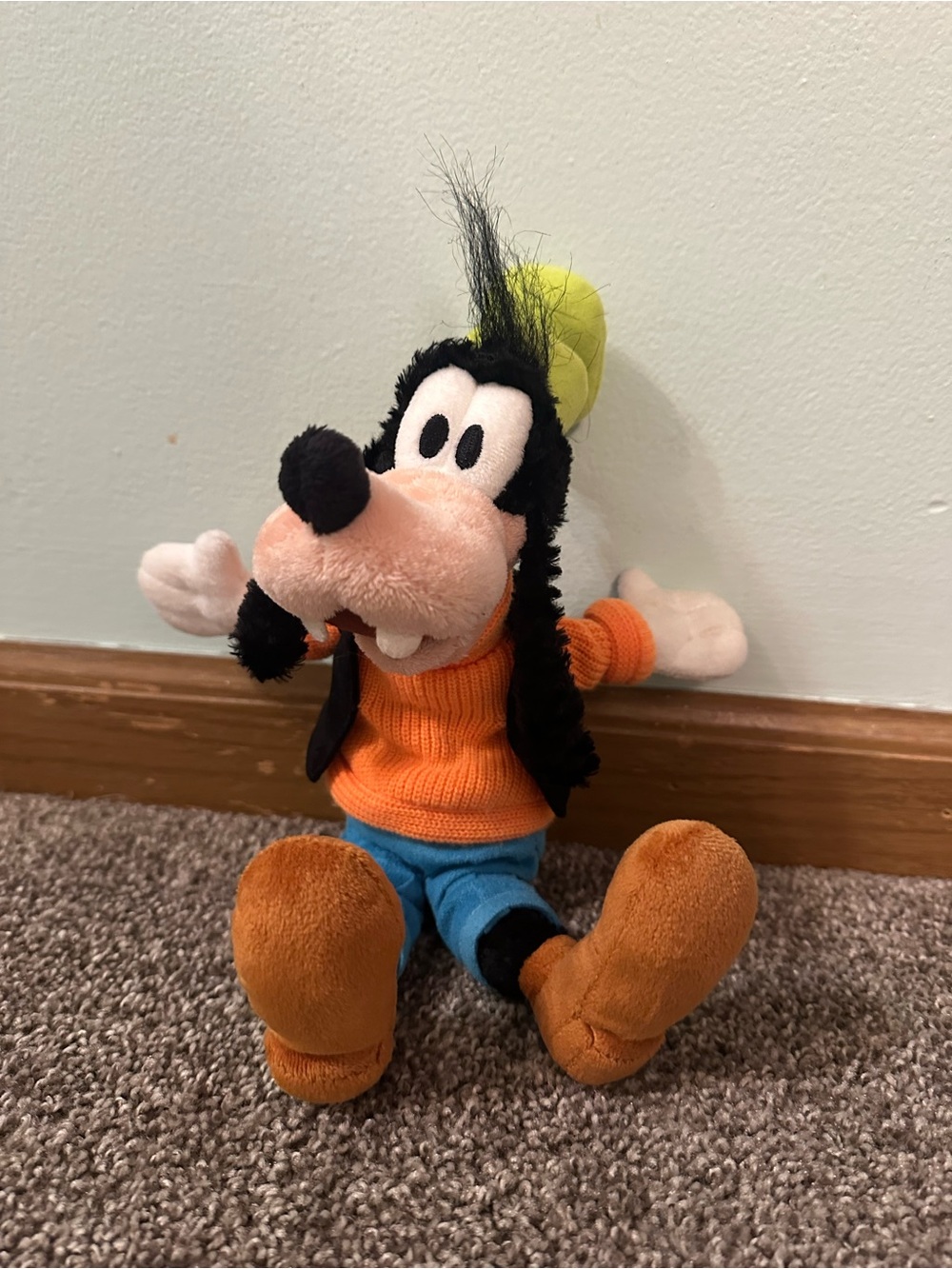 Goofy Plush Toy - Orange Sweater, Blue Pants